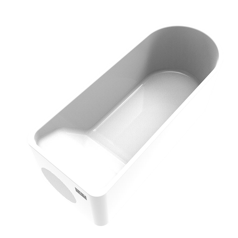 Bainu akriliko handiko hotza