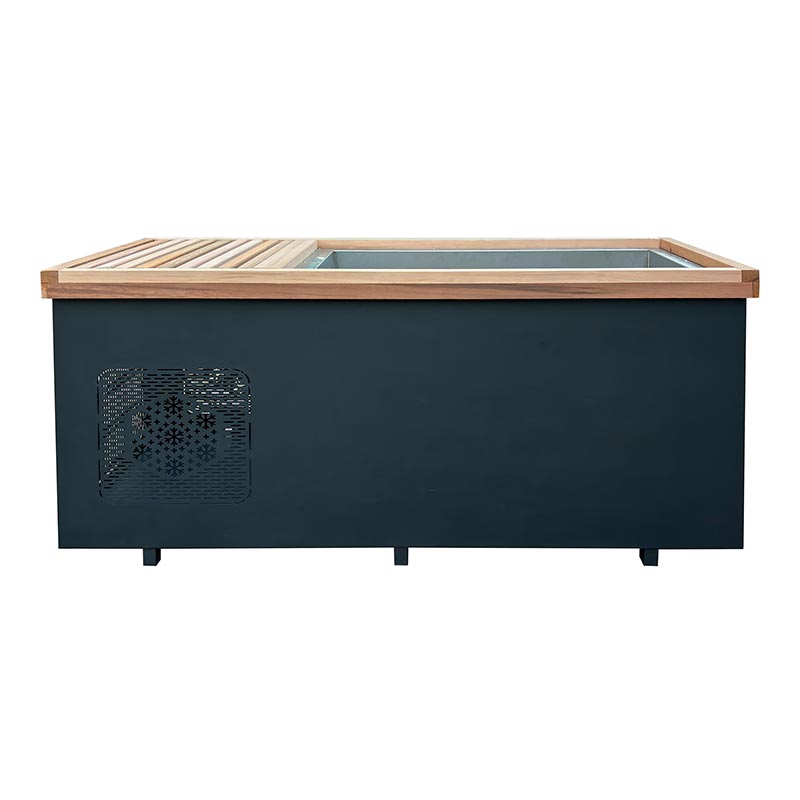 Zedro Gorri Handia Cold Plunge 304 altzairu herdoilgaitzarekin