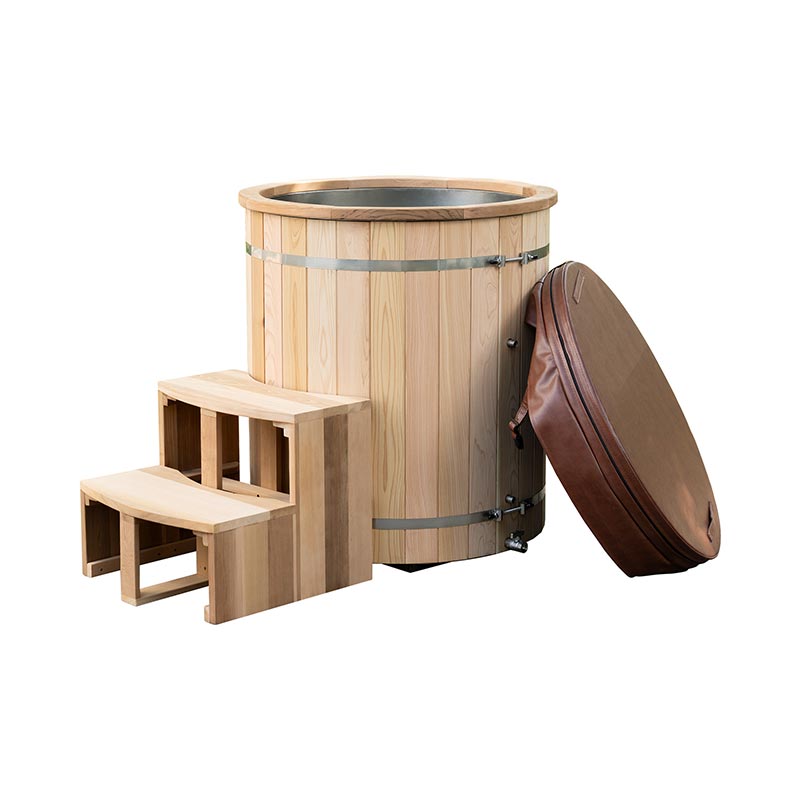 Luxuzko Cold Plunge Barril Gimnasio eta Bainuetxeetarako