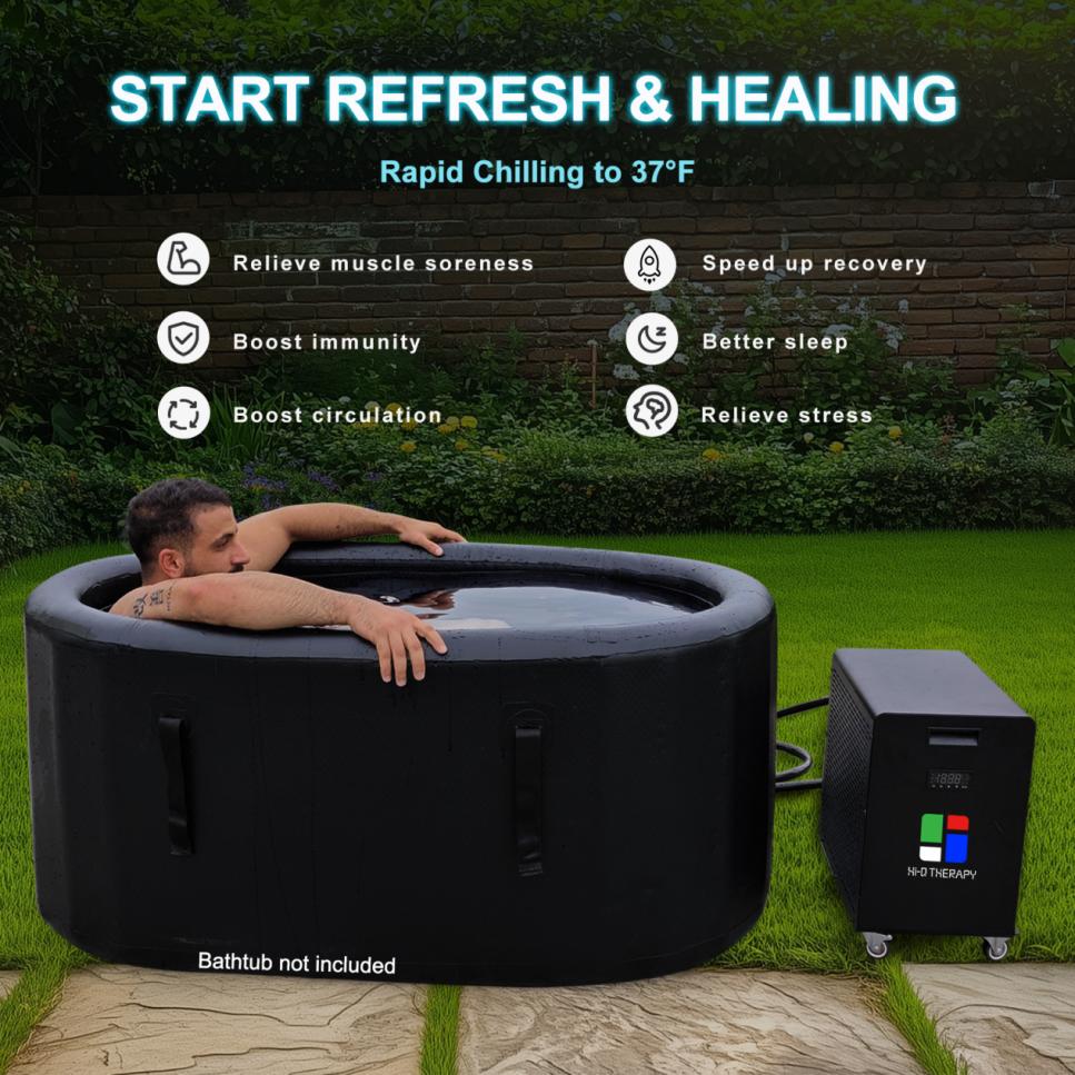 Hi-Q Group-ek Txinako Cold Plunge Chiller fabrikatzaileen indarra erakusten du FIBO Global Fitness-en