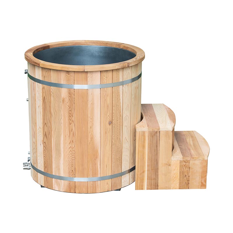 Luxuzko Cold Plunge Barril Gimnasio eta Bainuetxeetarako