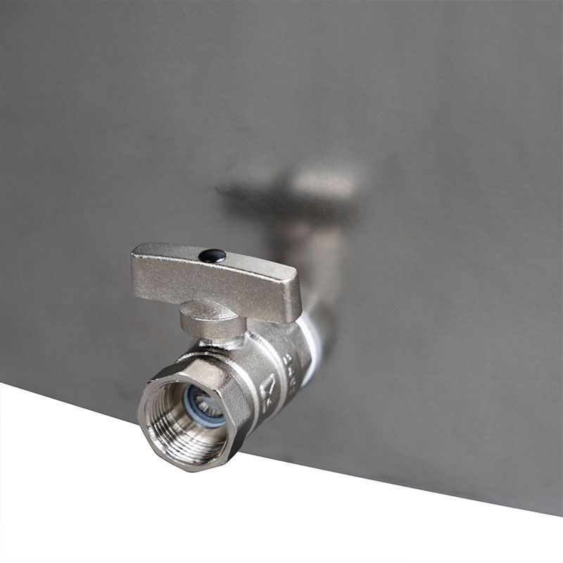 Altzairu herdoilgaitzezko obalo hotzazko tina