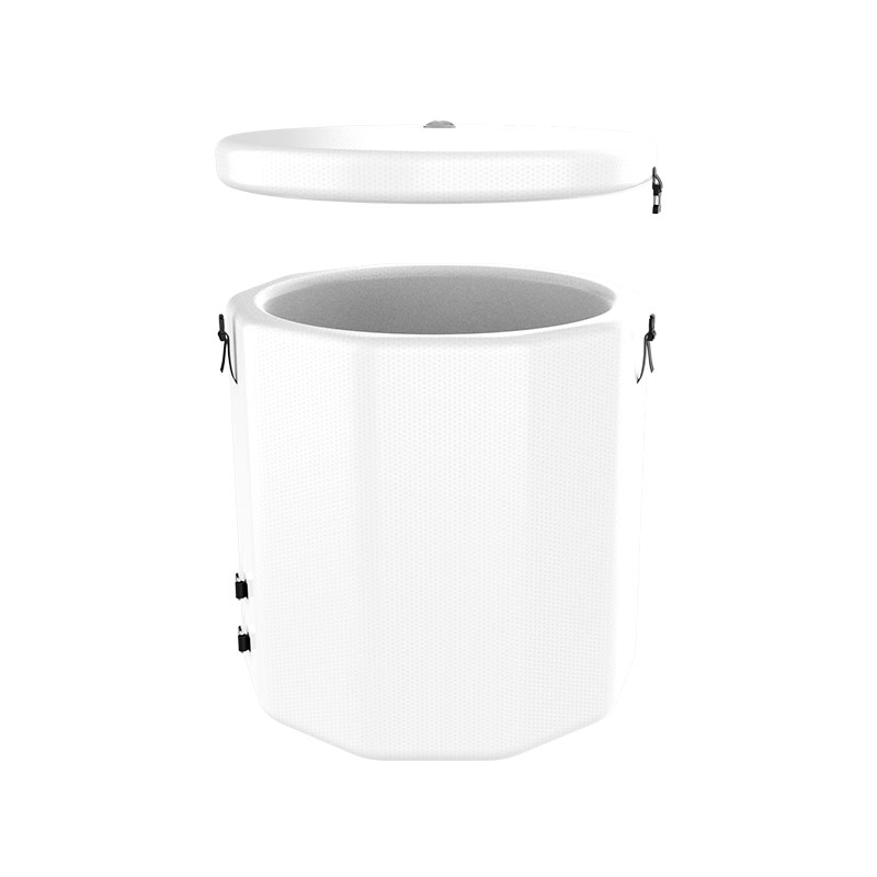 Bainu hotzeko hotzak botatzeko hodia