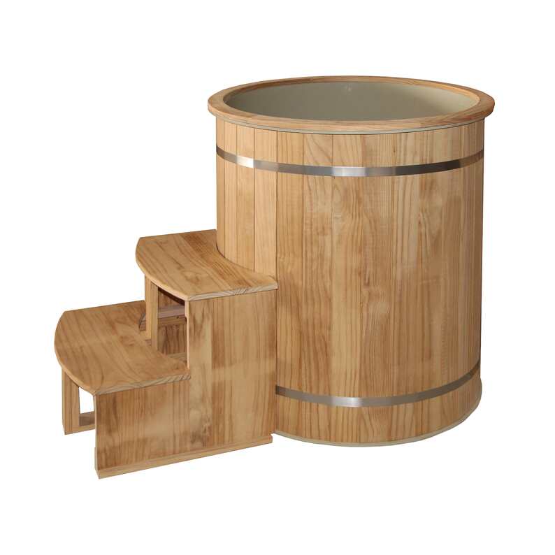 Thermo Zeelanda Berriko Pine Ice Bath PP Forruarekin Thermo Zeelanda Berriko Pine Ice Bath PP Forruarekin